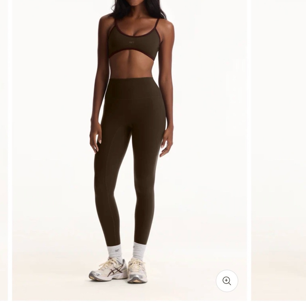 SET Active Sportbody Brown Leggings